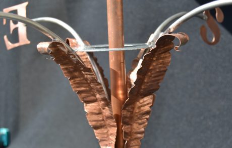 Ornement girouette artisanale