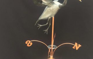 girouettes artisanales grue hokkaido