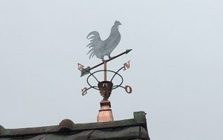 girouette artisanale à plat coq