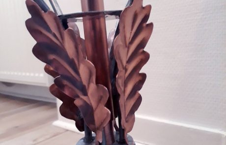 Girouette volume coq en zinc, cuivre et laiton - ornement