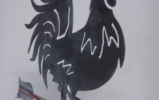 Girouette coq gaulois