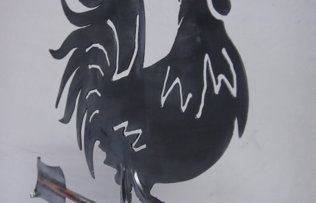 Girouette coq gaulois